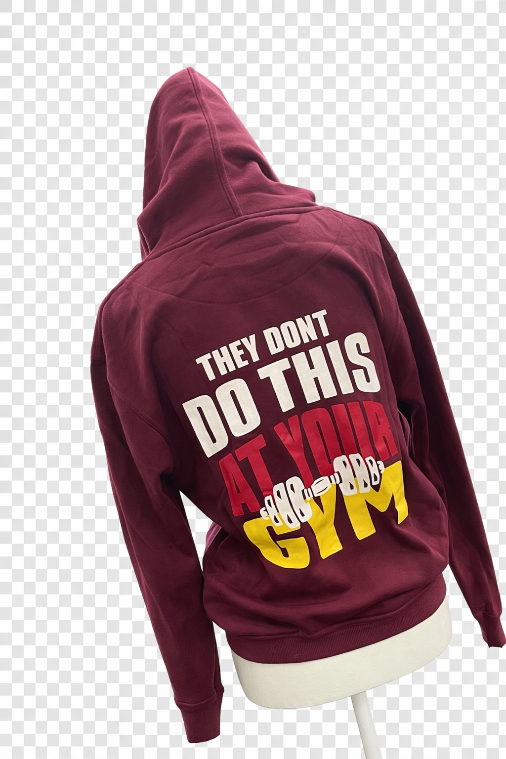 BURGUNDY PULLOVER HOODIES