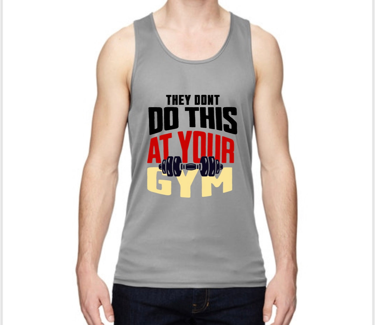 Grey Dri-Fit Tank Top